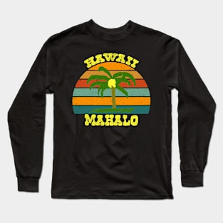 Vintage Hawaii Mahalo Long Sleeve T-Shirt